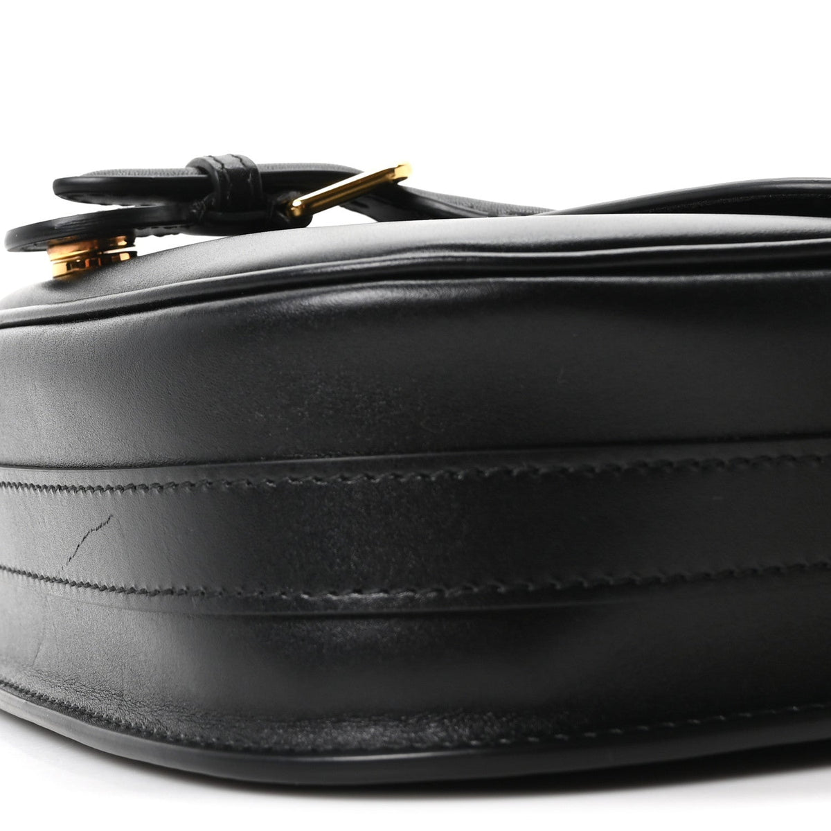 Box Calfskin Medium Bobby Flap Black AT My store