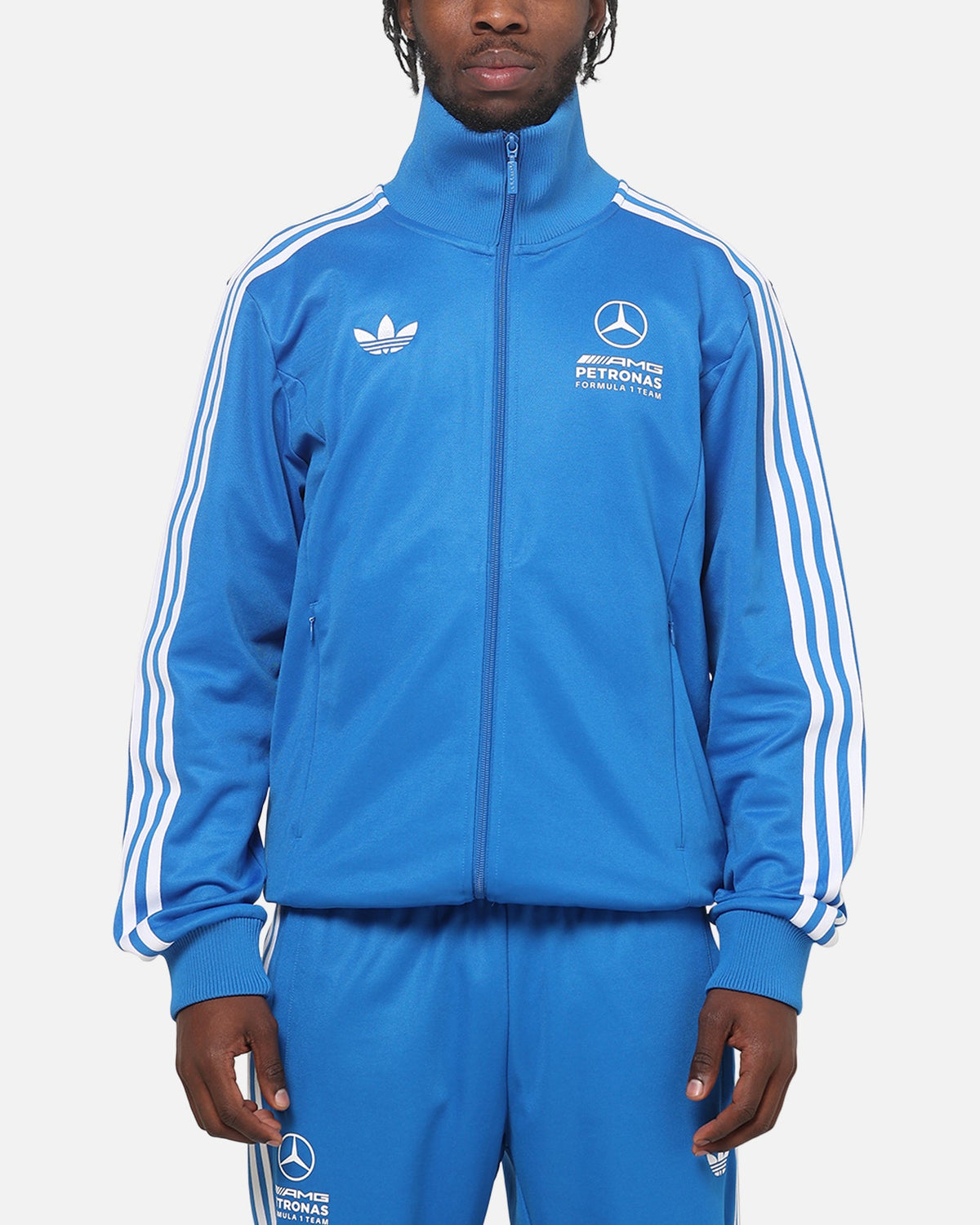 Best-Selling Adidas Mercedes-AMG Petronas Formula 1 Track Jacket Blue