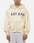 Best-Selling Adidas Originals AOA Full Zip Hoodie Warm Vanilla