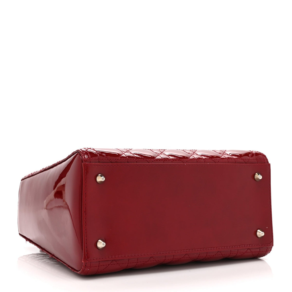 Patent Cannage Medium Lady Dior Red AT My store