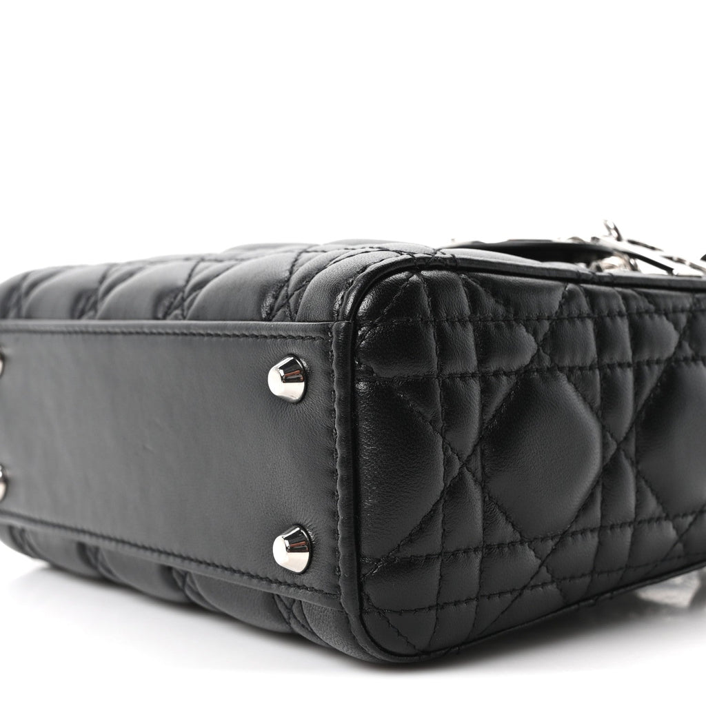 Lambskin Cannage Mini Lady Dior Black AT My store