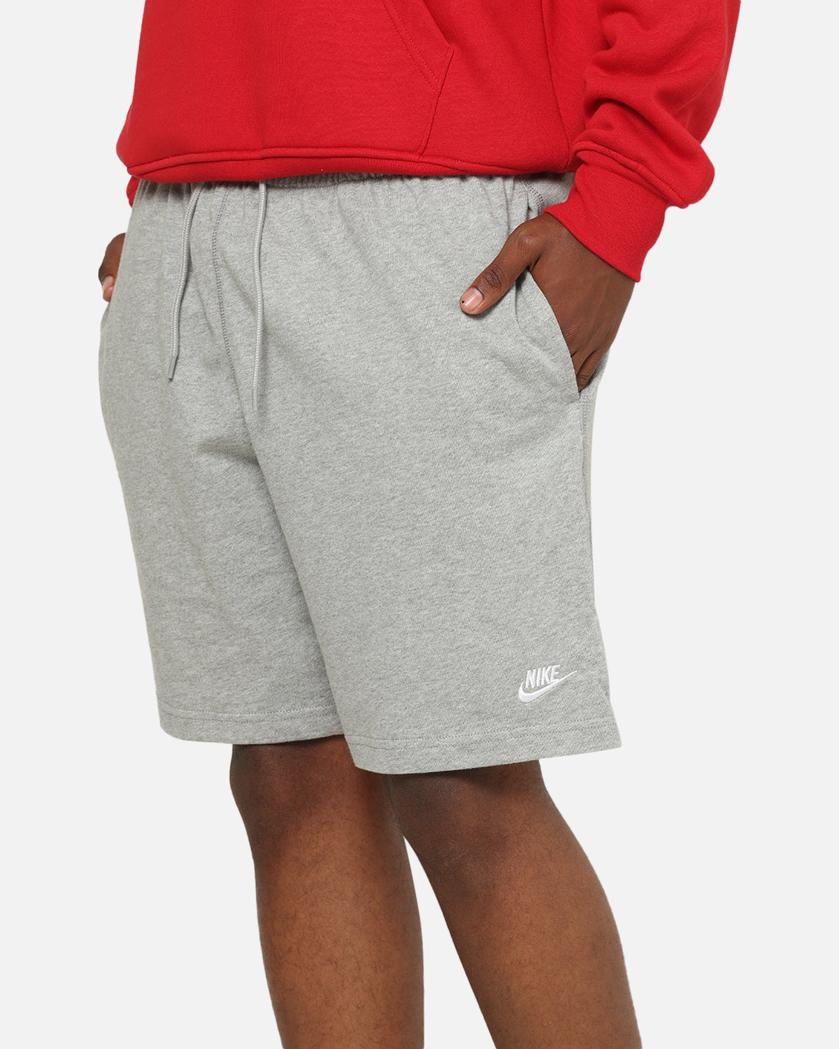 Top Seller Nike Club Knit Shorts Dark Grey Heather