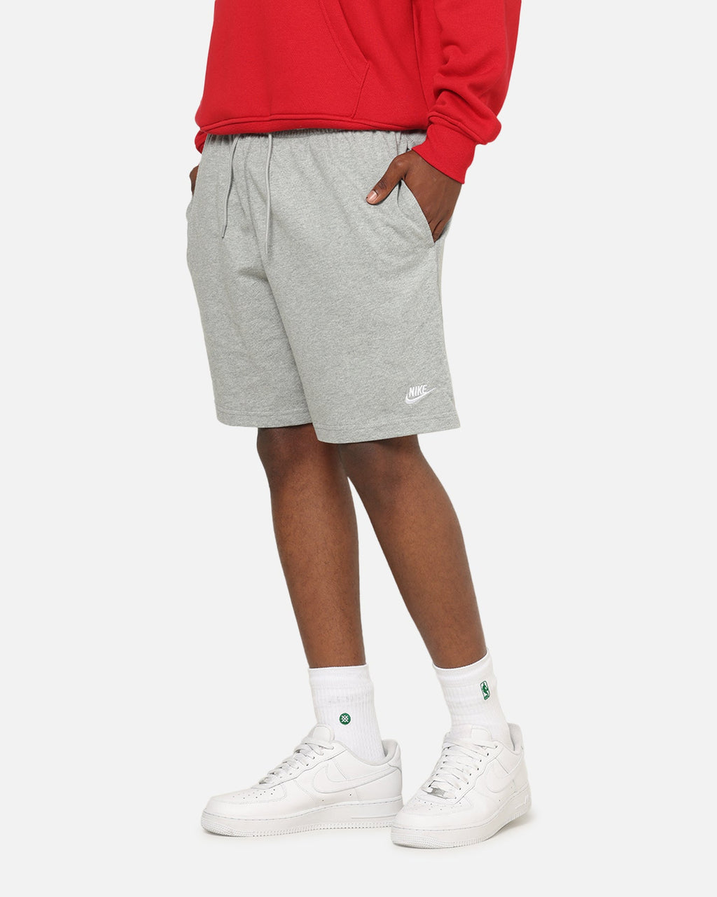 Top Seller Nike Club Knit Shorts Dark Grey Heather