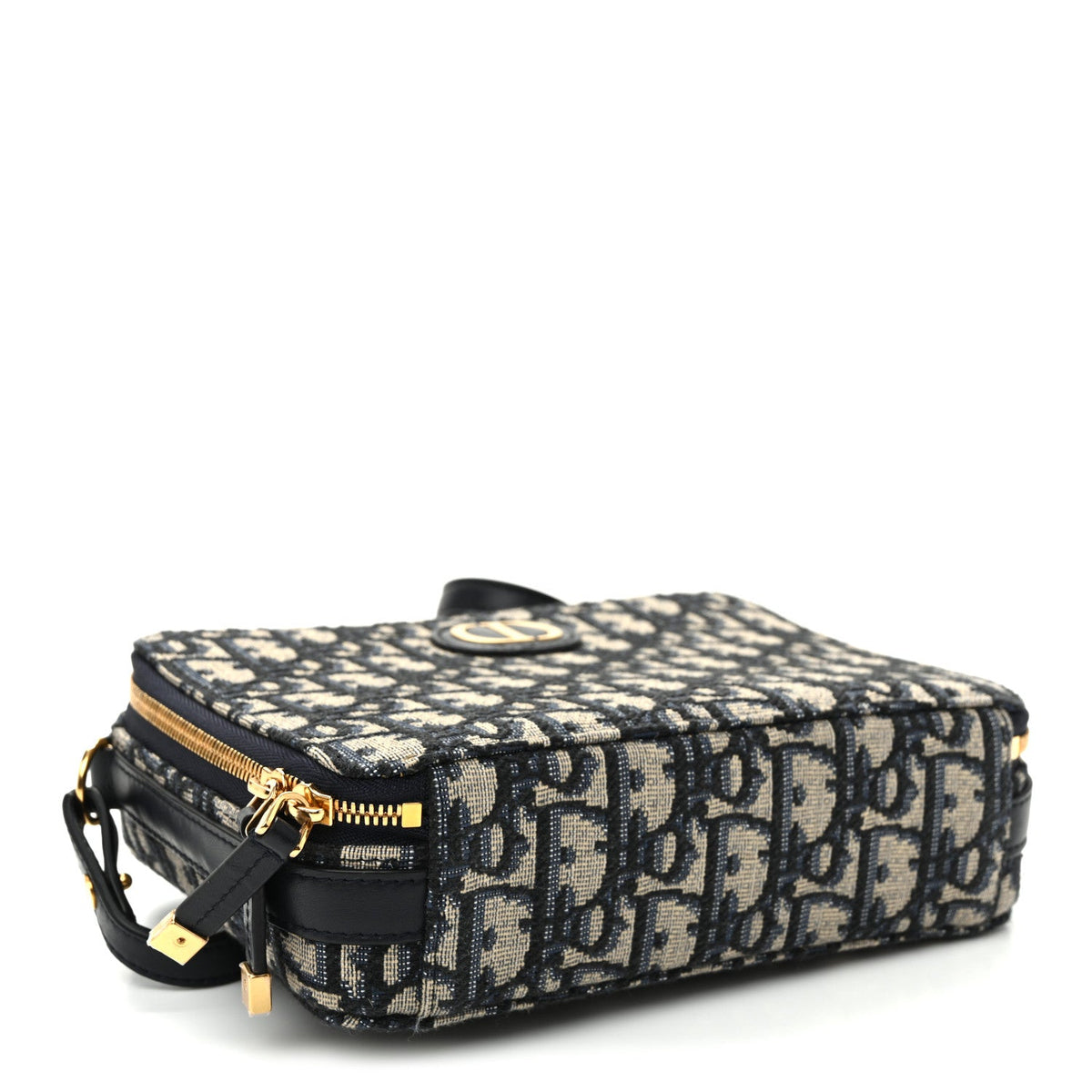 Oblique 30 Montaigne Top Handle Box Bag Blue AT My store