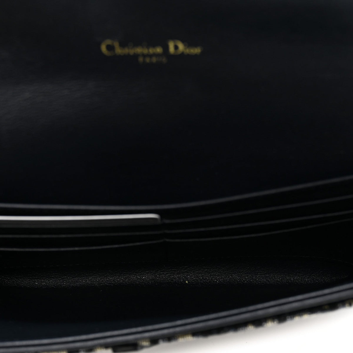 Oblique Saddle Chain Long Wallet Blue AT My store