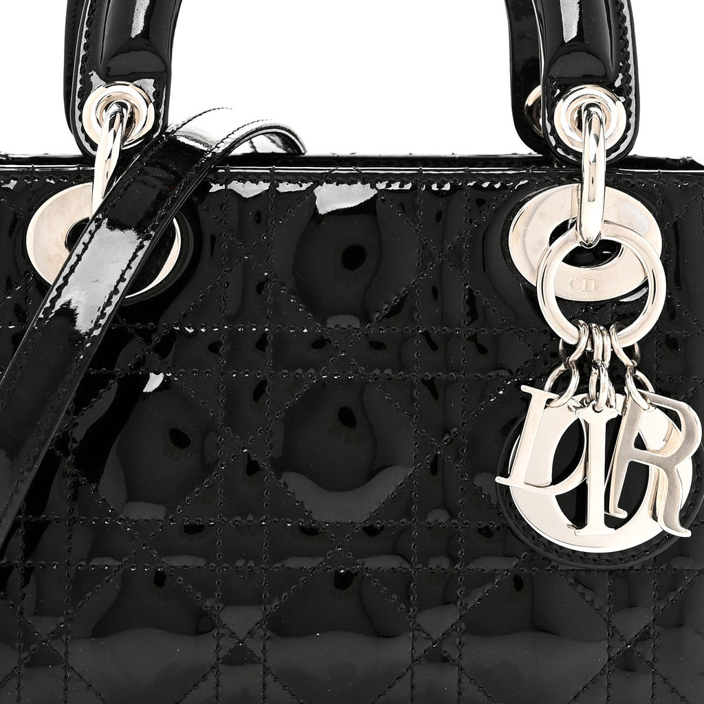 Patent Cannage Mini Lady Dior Black AT My store