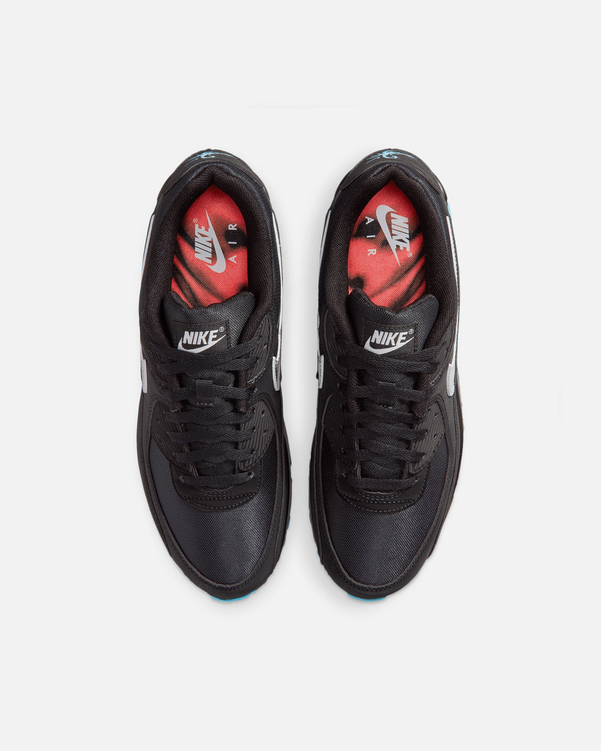 Top Seller Nike Air Max 90 Premium Black/Chrome/White