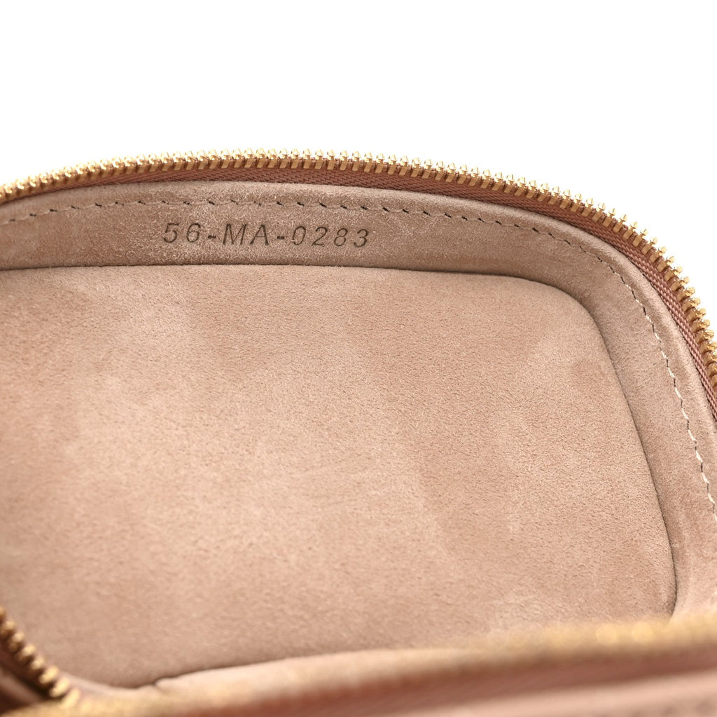 Lambskin Cannage Micro Lady Dior Vanity Case Rose Des Vents AT My store