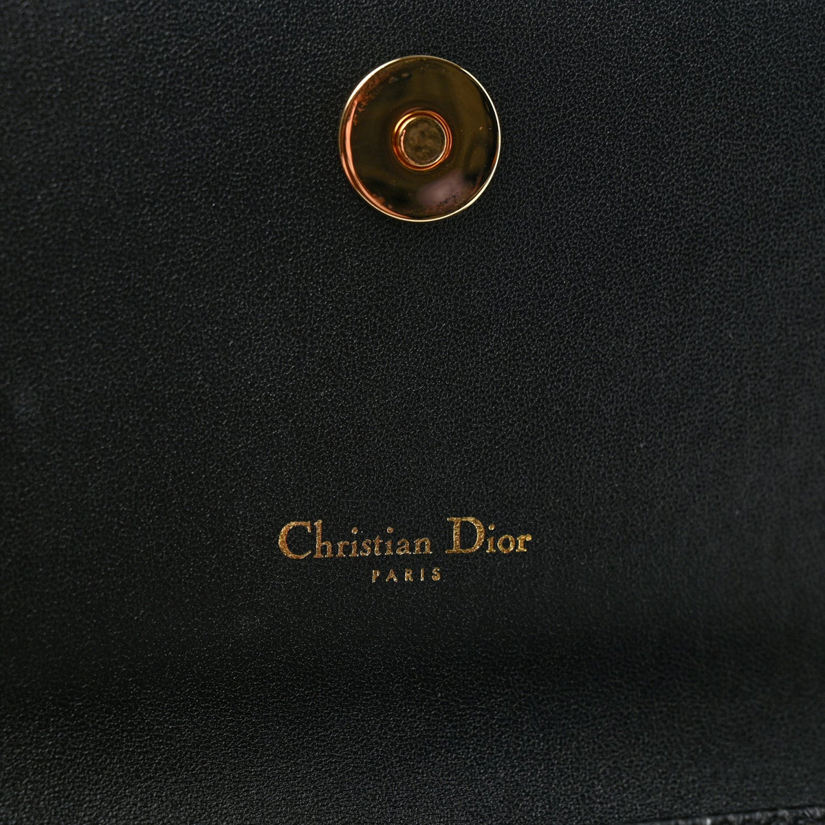 Supple Calfskin Cannage Caro Belt Pouch with Chain Black AT My store