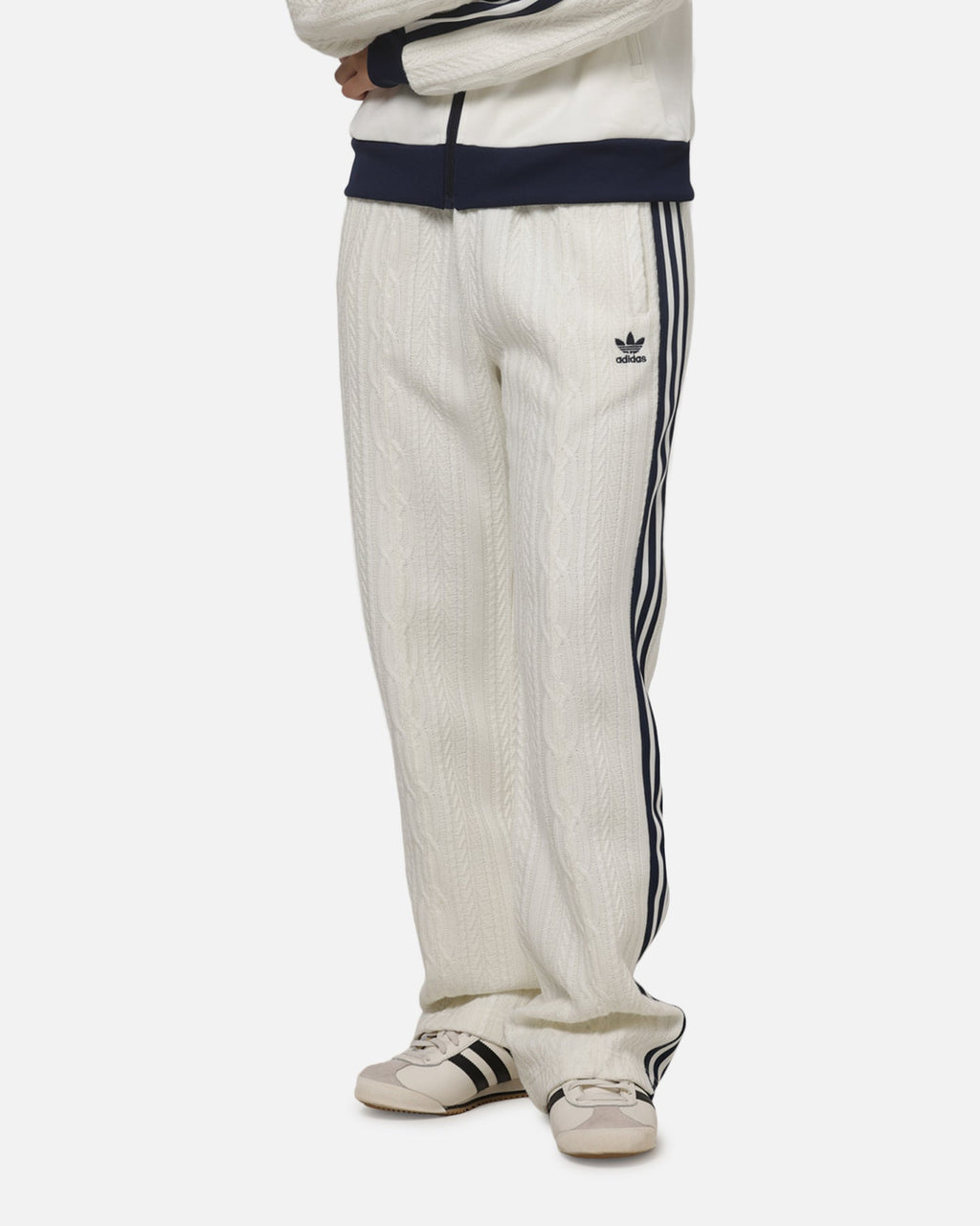 Best-Selling Adidas Women's Knit Classic Track Trousers Off White