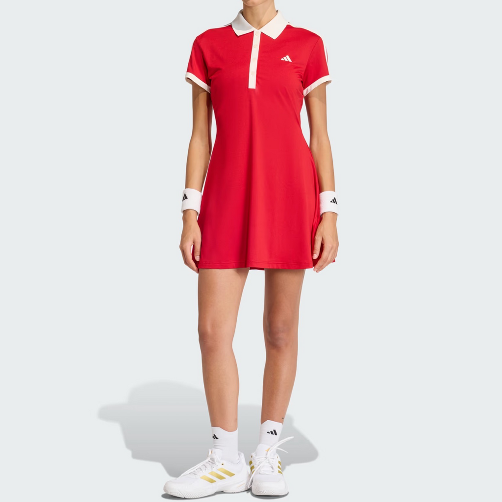 New Arrival Adidas Originals TENNIS CLASSIC SKIRT DRESS WOMen -POWER RED