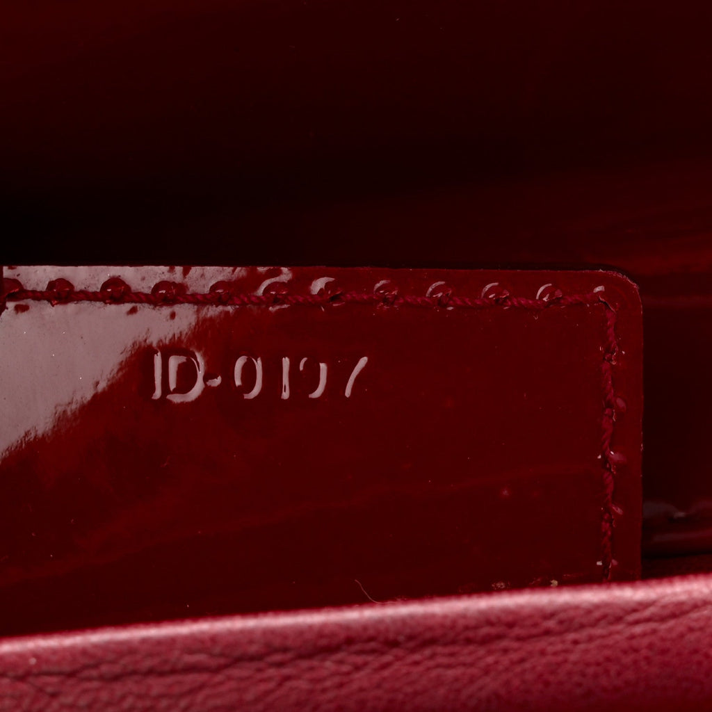 Patent Cannage Medium Lady Dior Red AT My store