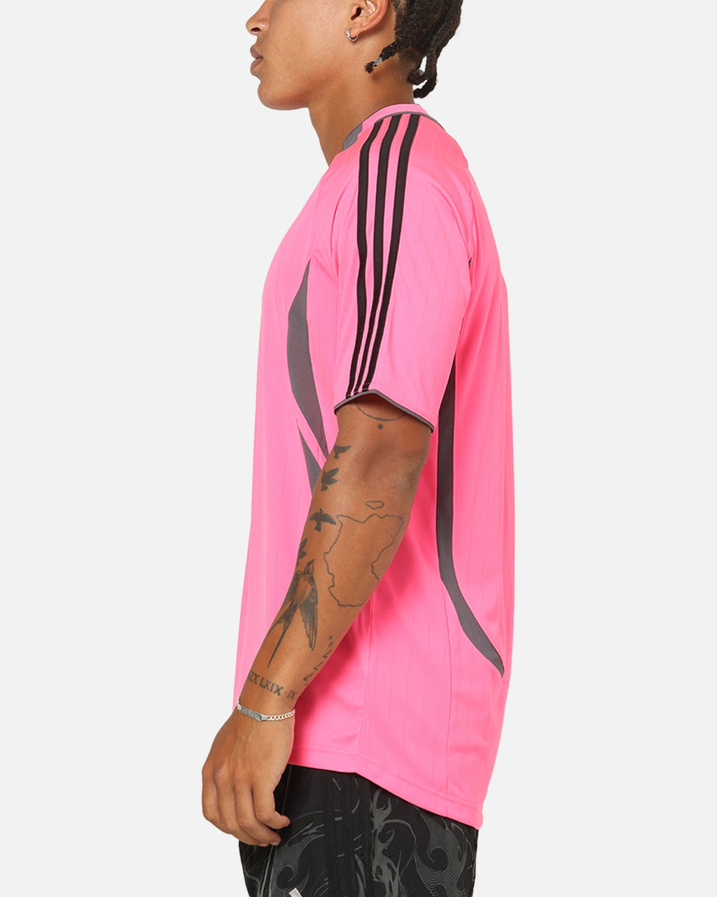 Best-Selling Adidas Teamgeist T-Shirt Black/Lucid Pink