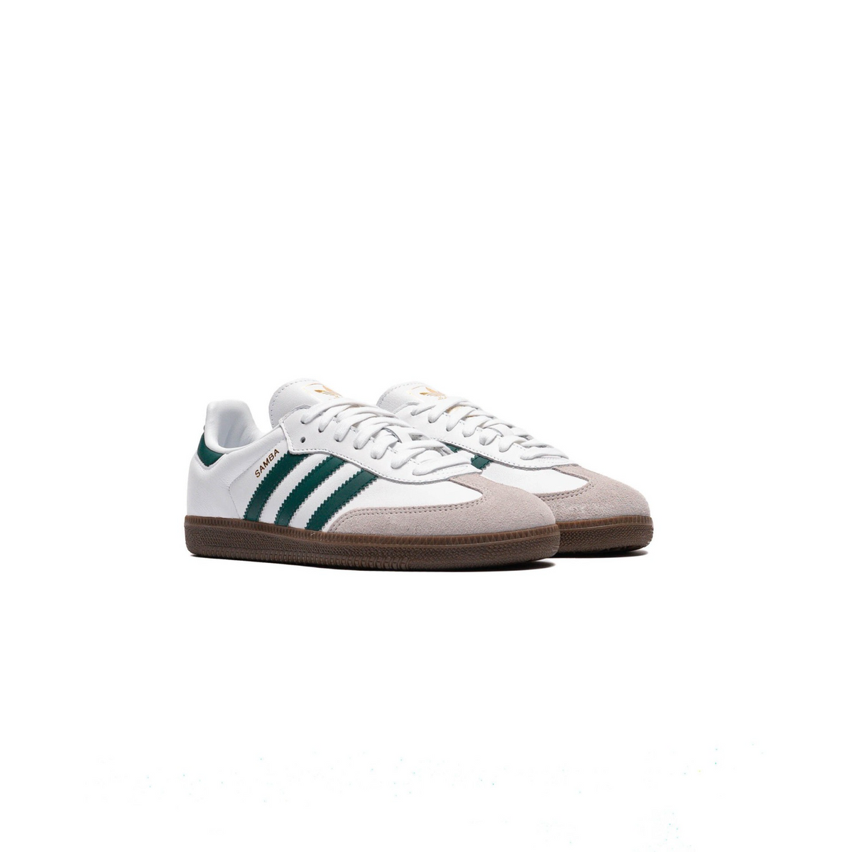 New Arrival Adidas Original SAMBA OG Men -FTWHITE/CGREEN/CGRANI