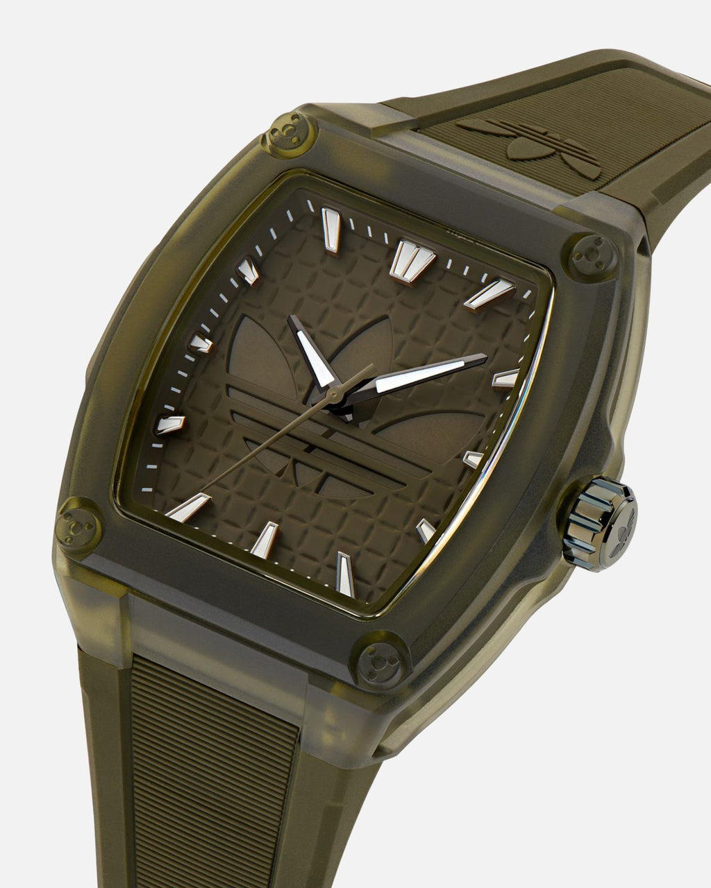 Best-Selling Adidas Originals City Tech Five Crystal Watch Dark Green