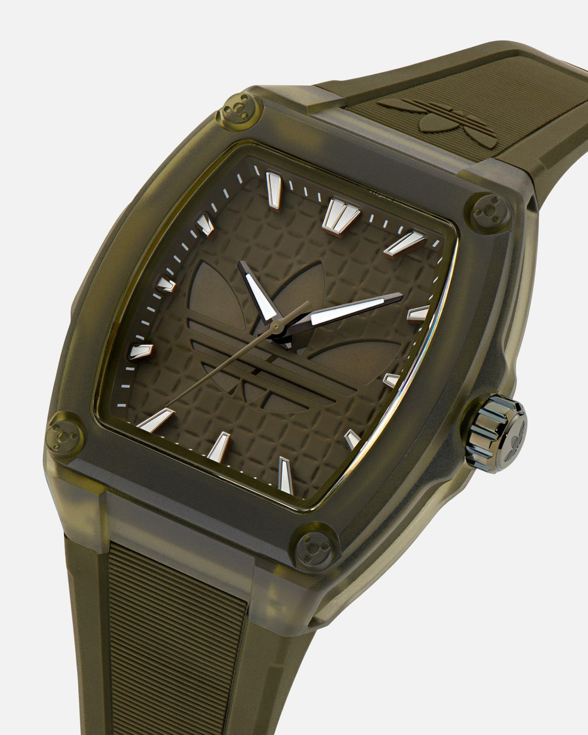 Best-Selling Adidas Originals City Tech Five Crystal Watch Dark Green
