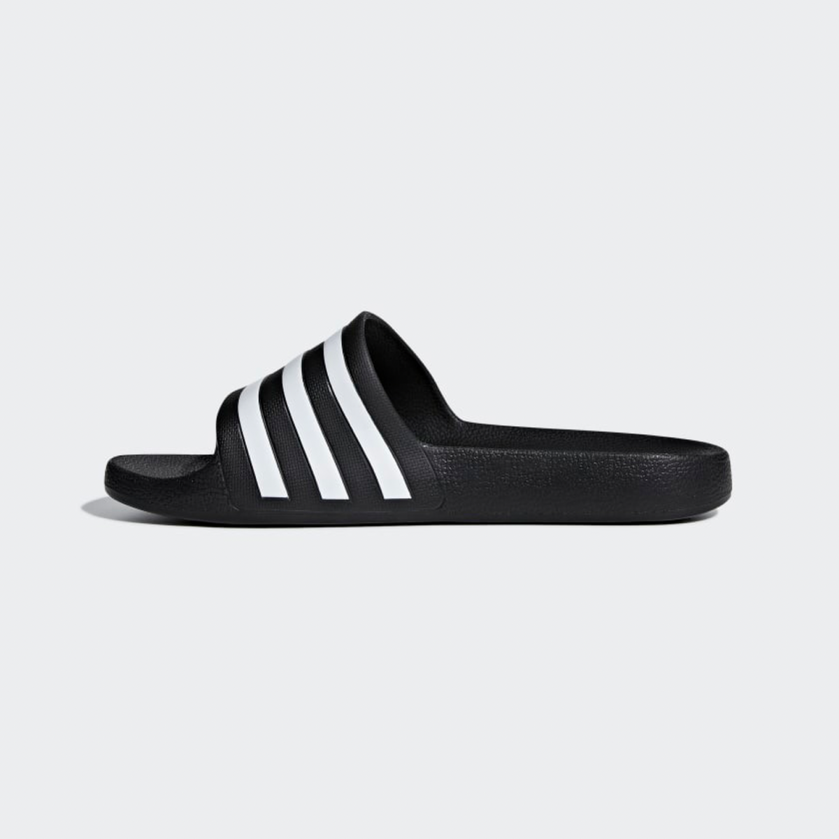 New Arrival Adidas Original Adilette AQUA  -BLACK WHITE