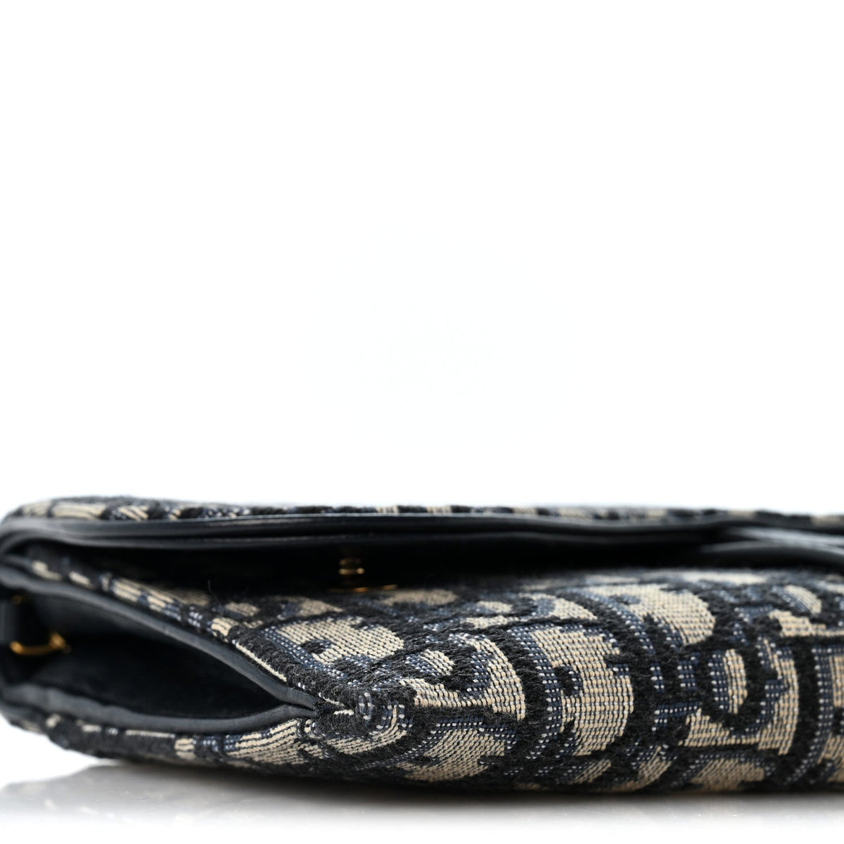 Oblique Small Saddle Chain Pouch Blue AT My store