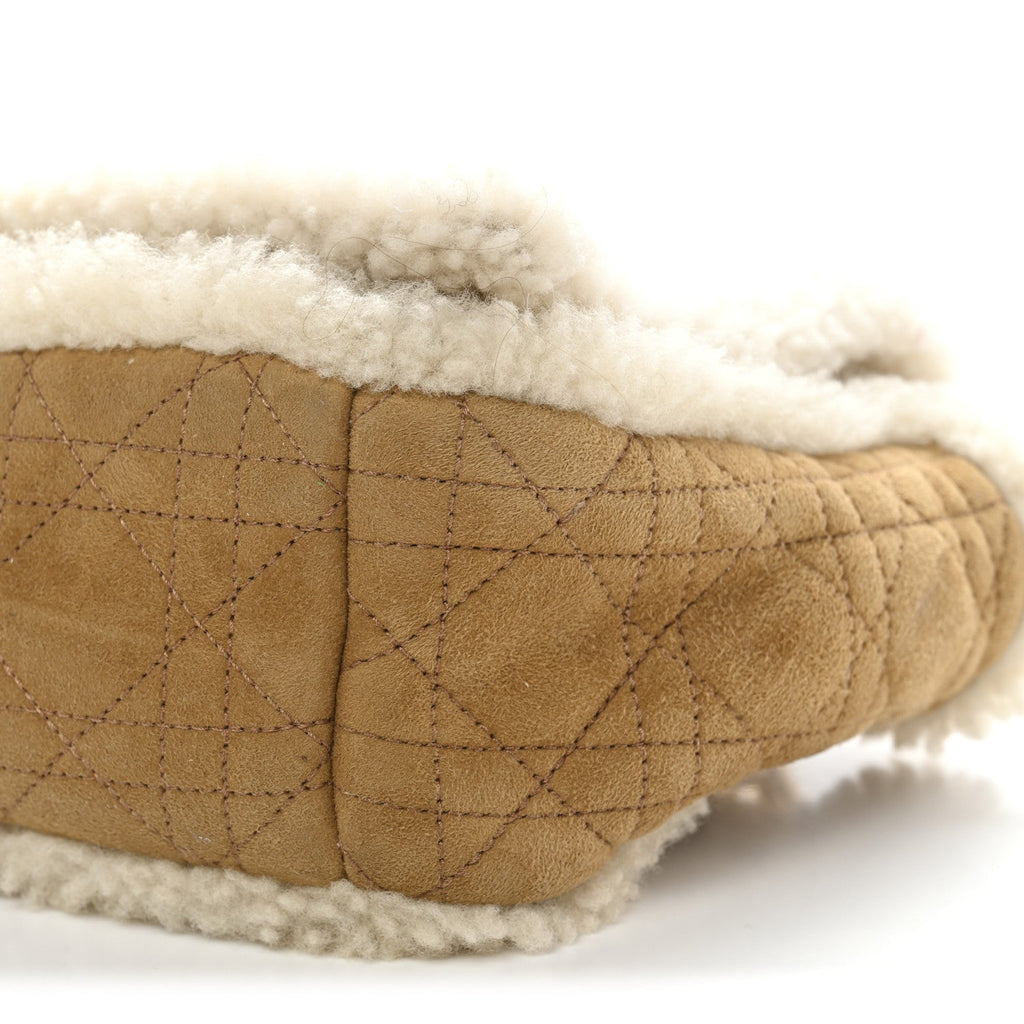Shearling Cannage Large Caro Bag Camel AT My store