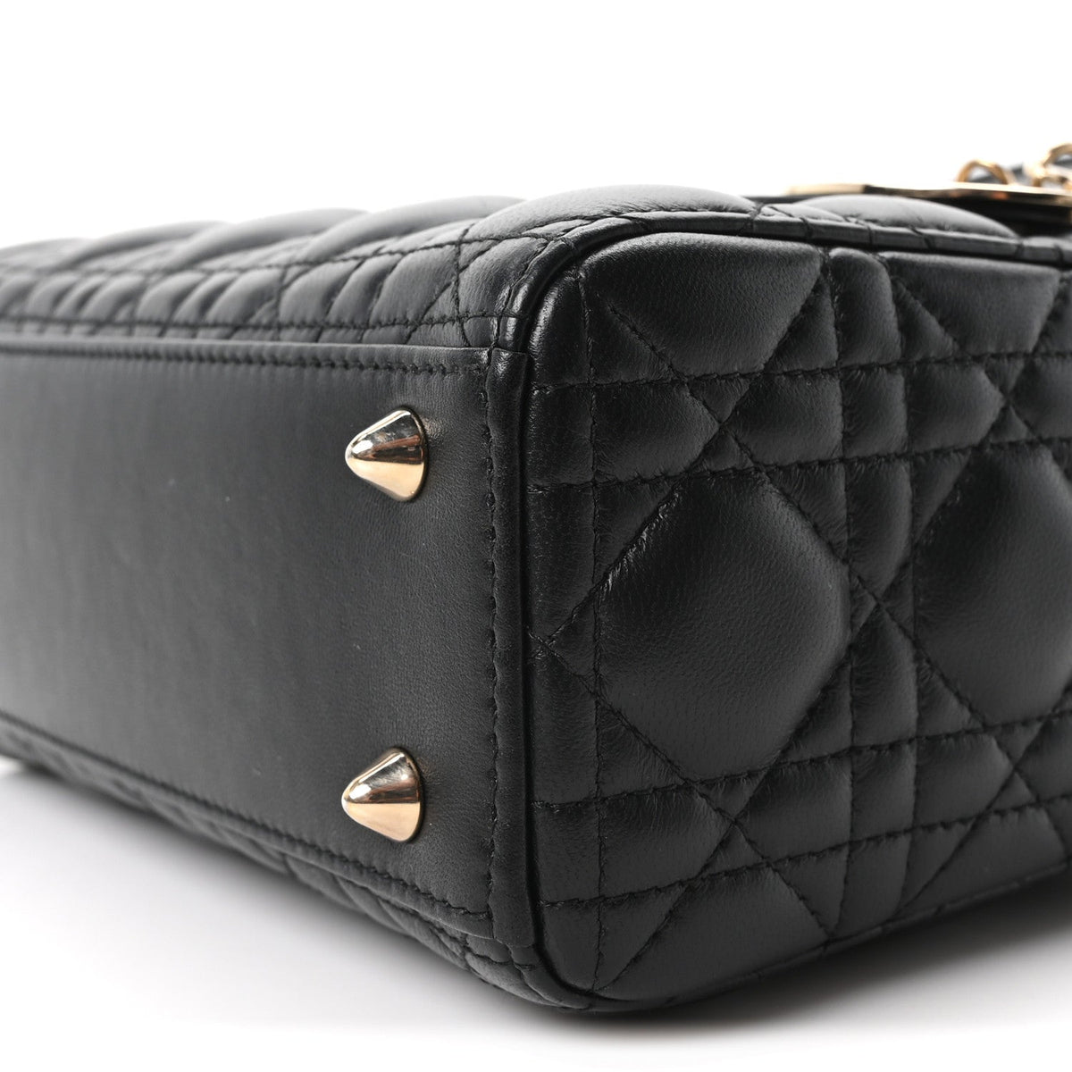 Lambskin Cannage Small My ABCDior Lady Dior Black AT My store