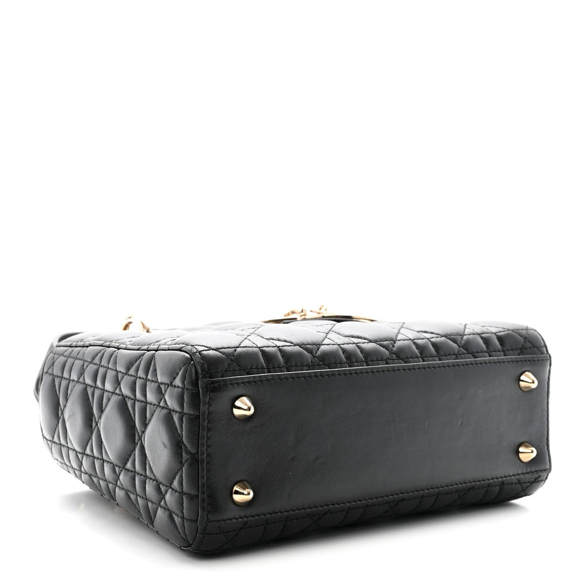 Lambskin Cannage Small My ABCDior Lady Dior Black AT My store