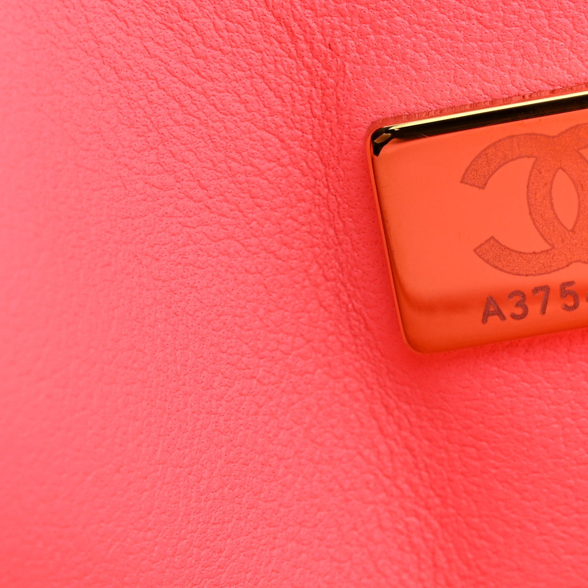 Lambskin Quilted Medium Hollywood Charms Double Flap Coral Pink At My store
