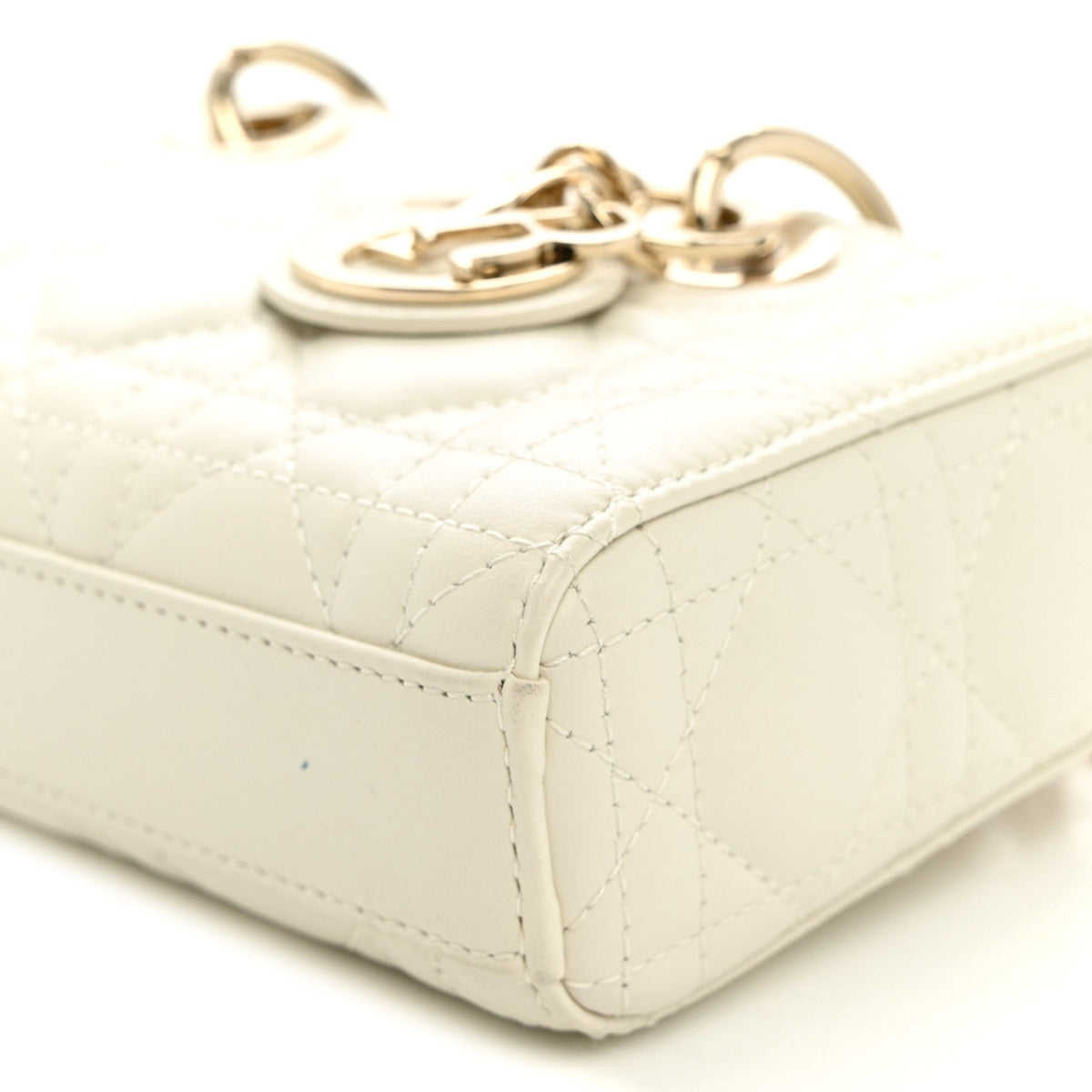 Lambskin Cannage Micro Lady D-Joy Latte AT My store