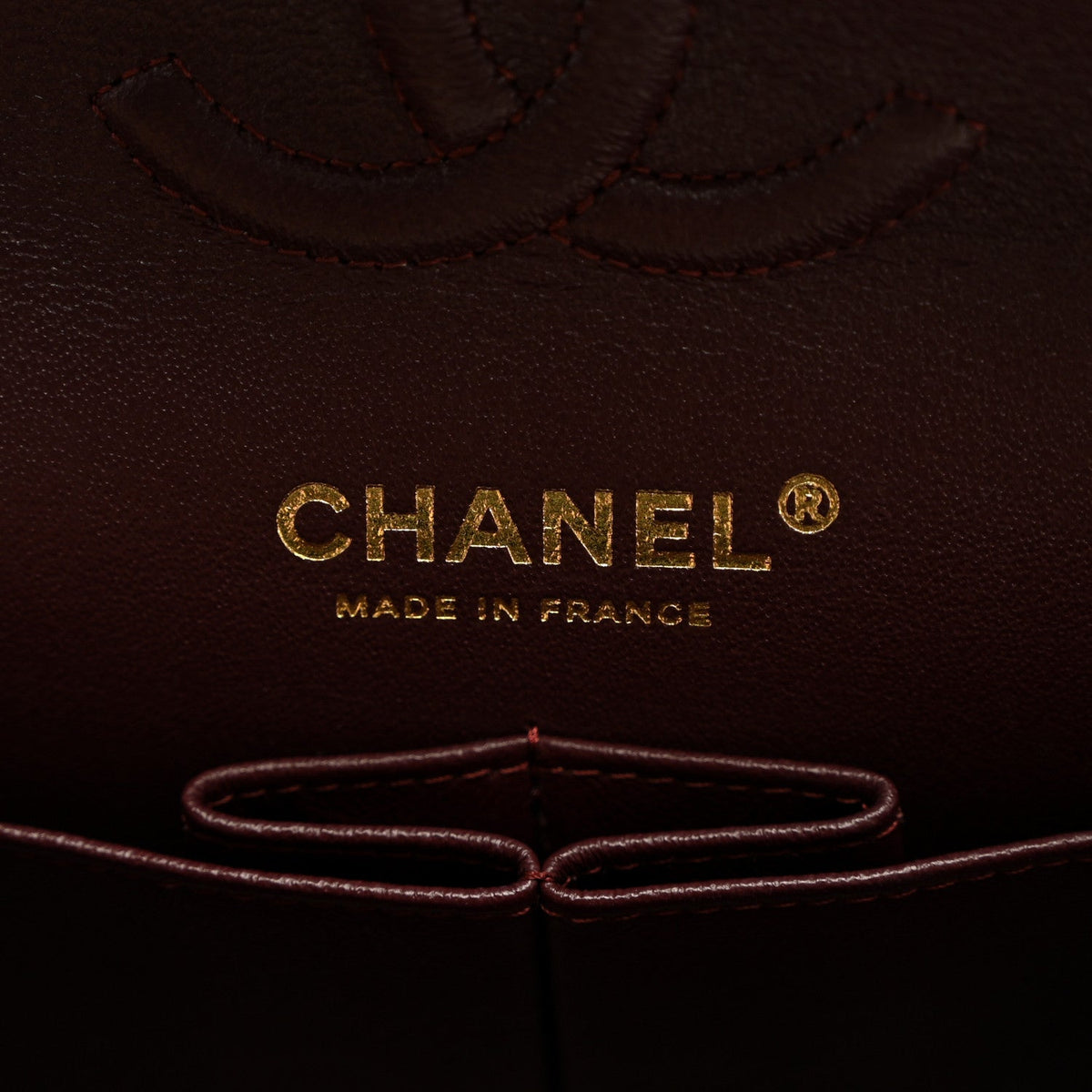Lambskin Quilted Small Double Flap Black At My store