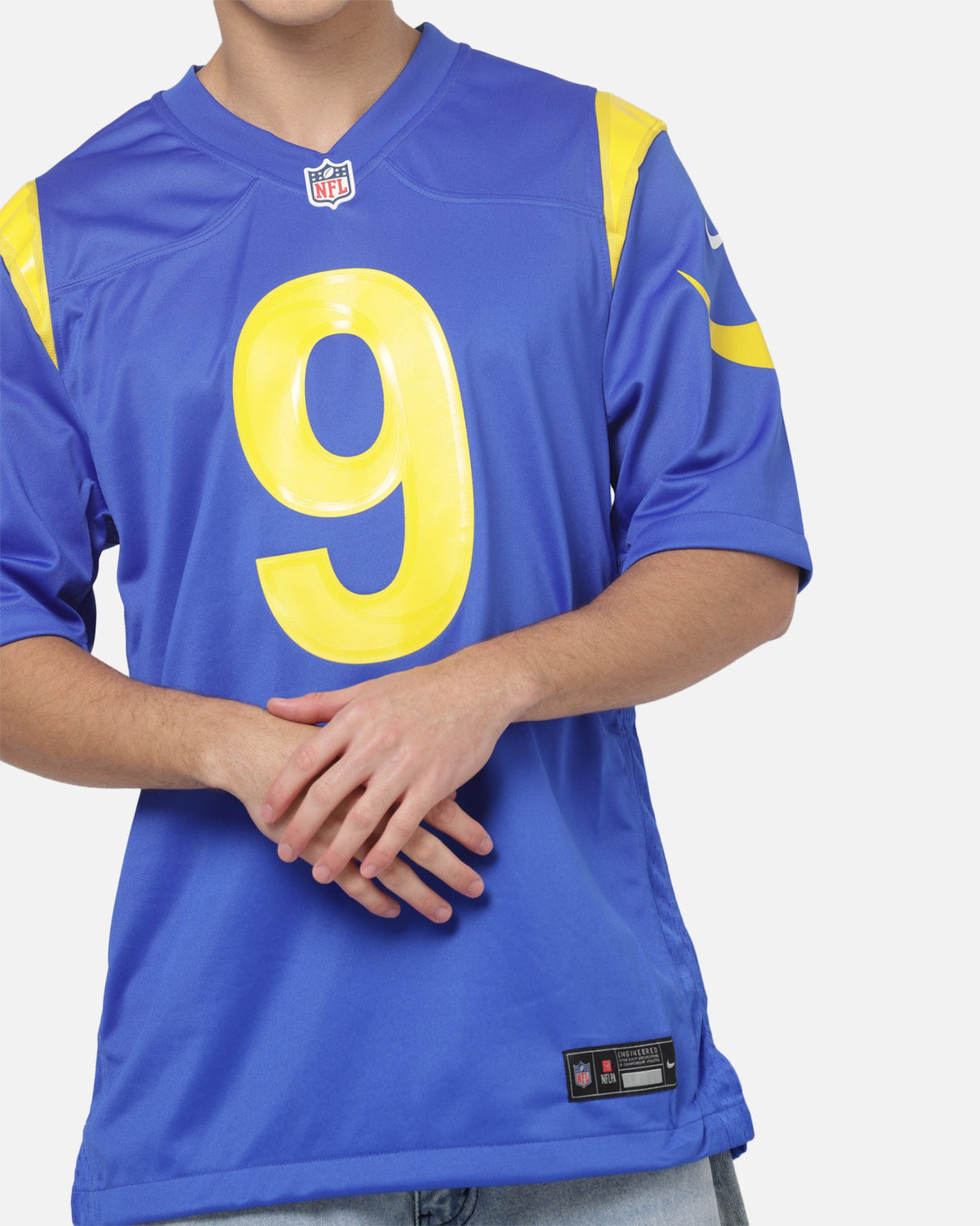Top Seller Nike Los Angeles Rams Matthew Stafford #9 Home Game NFL Jersey Royal Blue
