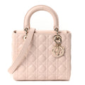 Lambskin Cannage Medium Lady Dior Light Pink AT My store