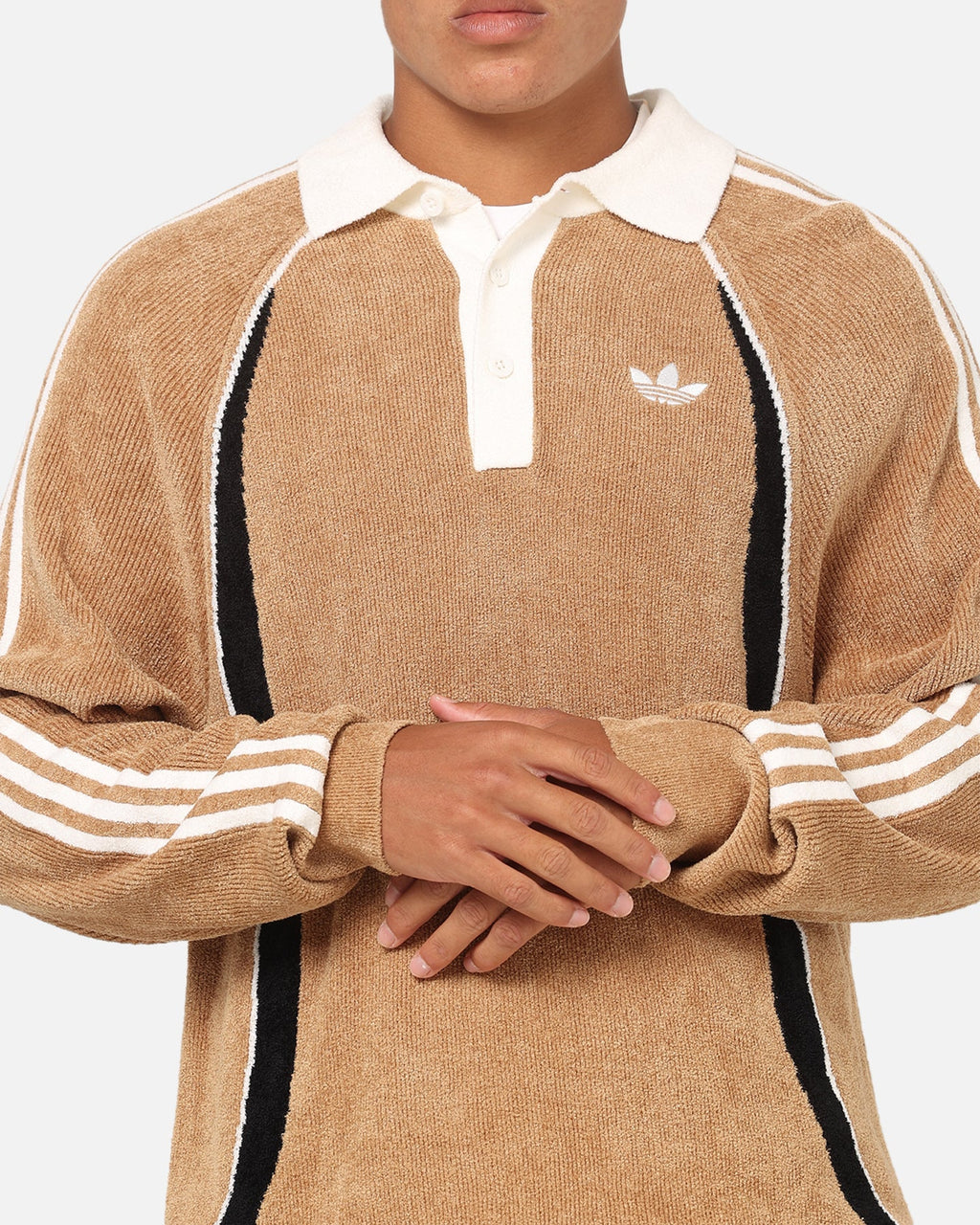 Best-Selling Adidas Retro Remix Teamgeist Long Sleeve Polo Cardboard