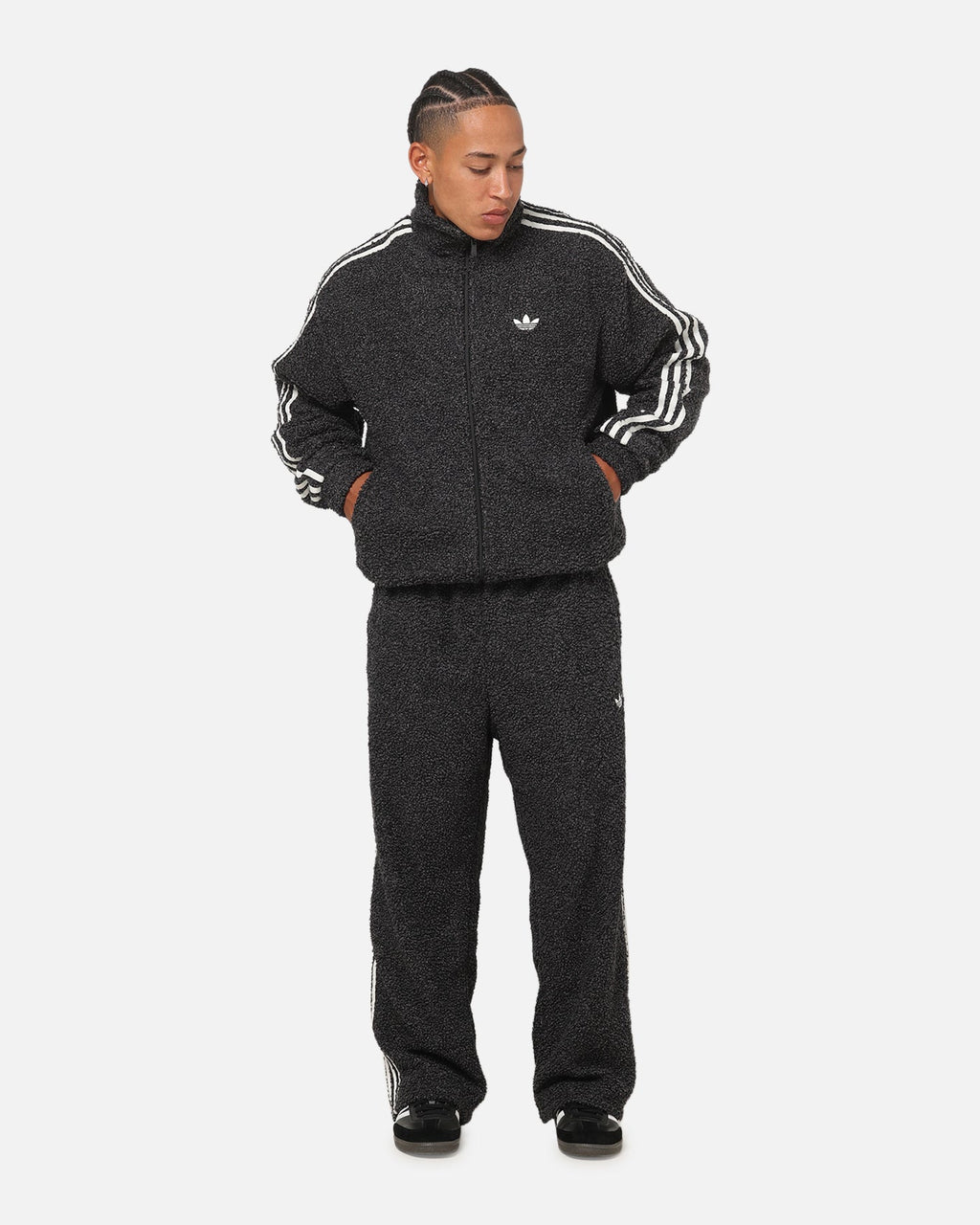 Best-Selling Adidas Boucle Firebird Track Top Black