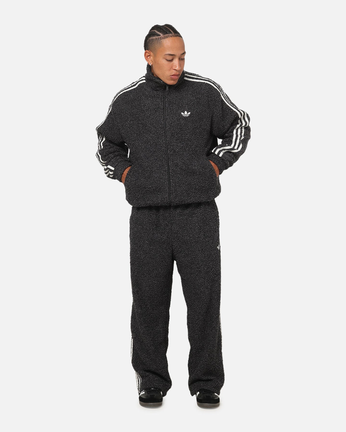 Best-Selling Adidas Boucle Firebird Track Top Black