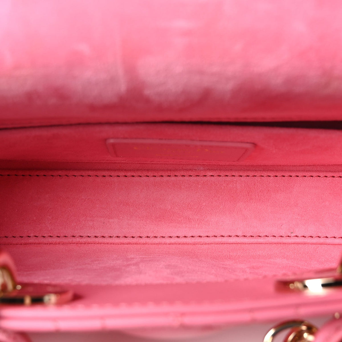 Lambskin Cannage Mini Lady D-Joy Fraise AT My store