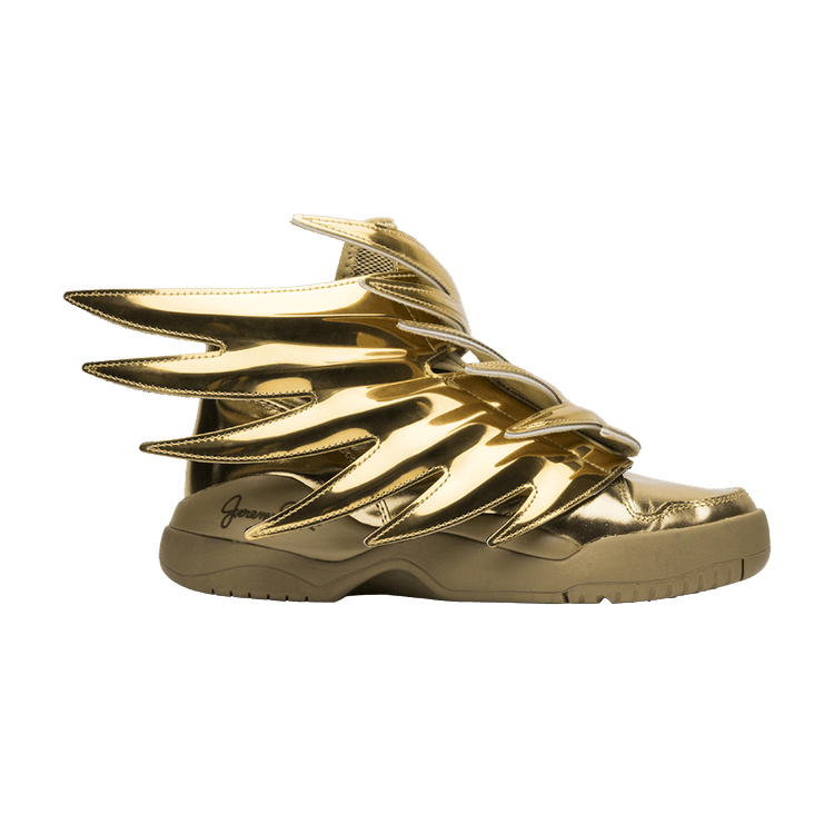 adidas JS Wings Jeremy Scott Solid Gold dealsale365