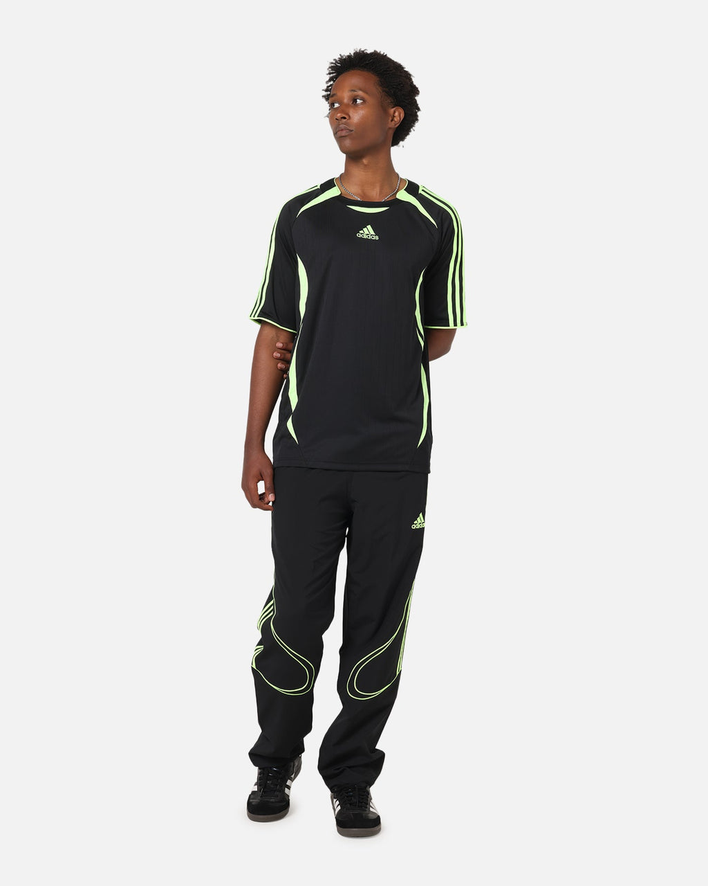 Best-Selling Adidas Teamgeist Adicolor Track Pants Black/Green