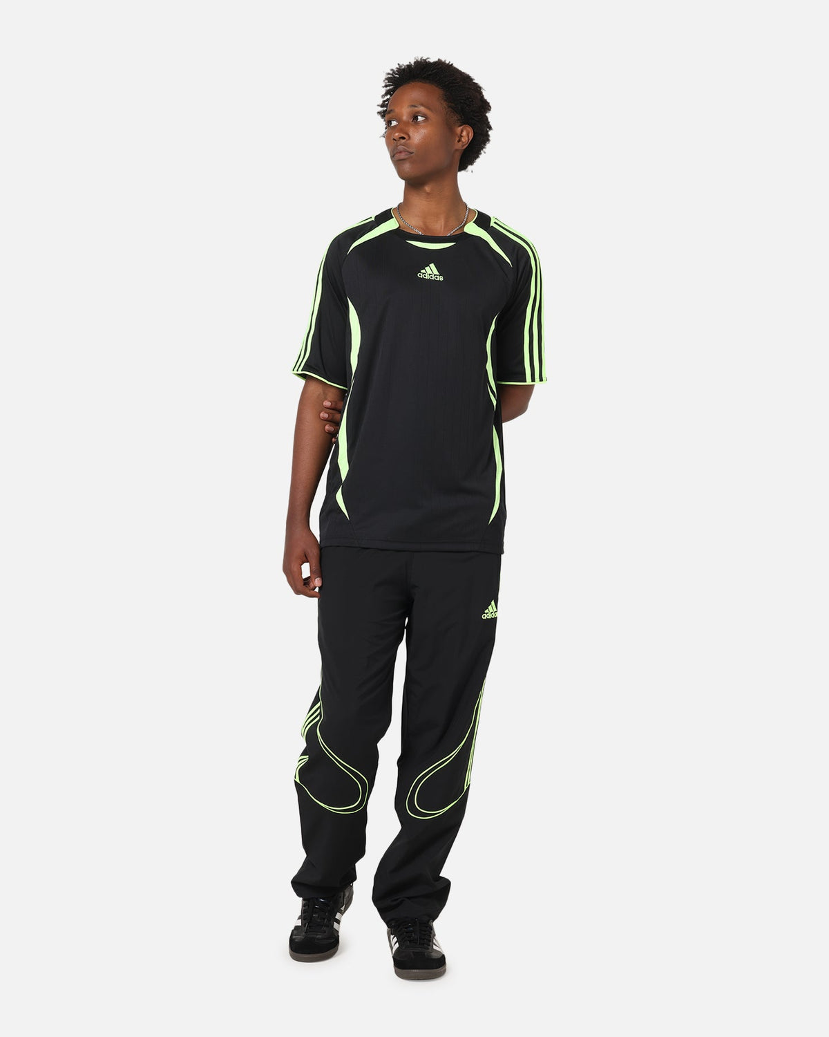 Best-Selling Adidas Teamgeist Adicolor Track Pants Black/Green
