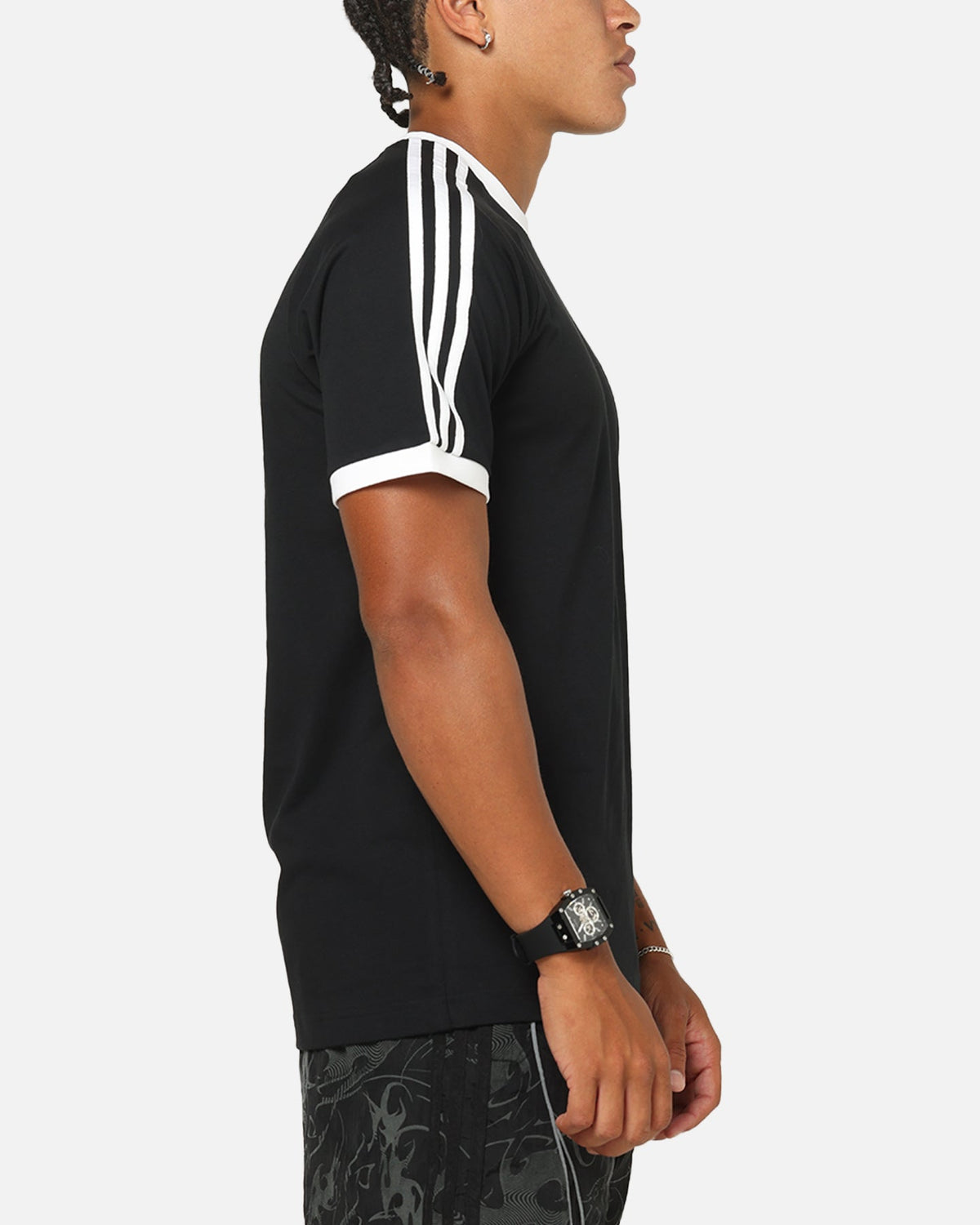 Best-Selling Adidas Classics 3-Stripes T-Shirt Black