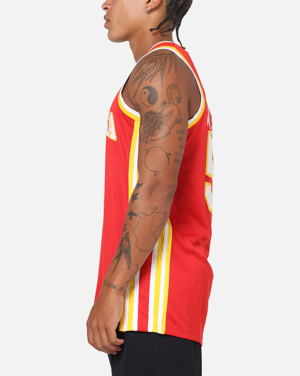 Top Seller Nike Dyson Daniels Atlanta Hawks #5 Icon Edition Nike Dri-FIT NBA Swingman Jersey University Red