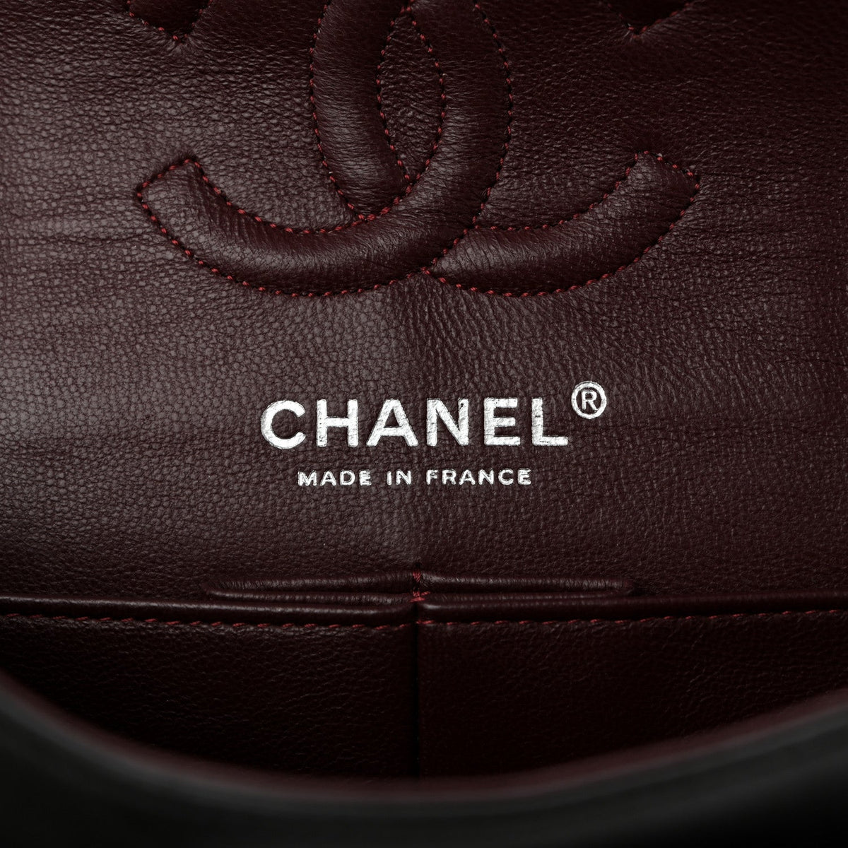 Lambskin Quilted Small Double Flap Black At My store