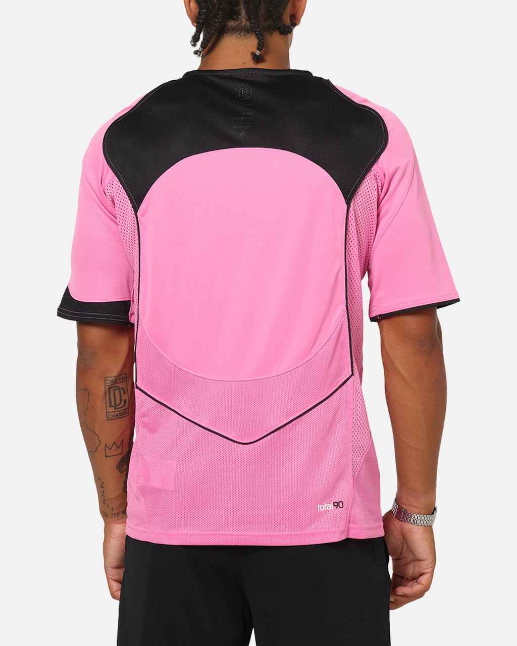 Top Seller Nike Total 90 Soccer T-Shirt Playful Pink/Black