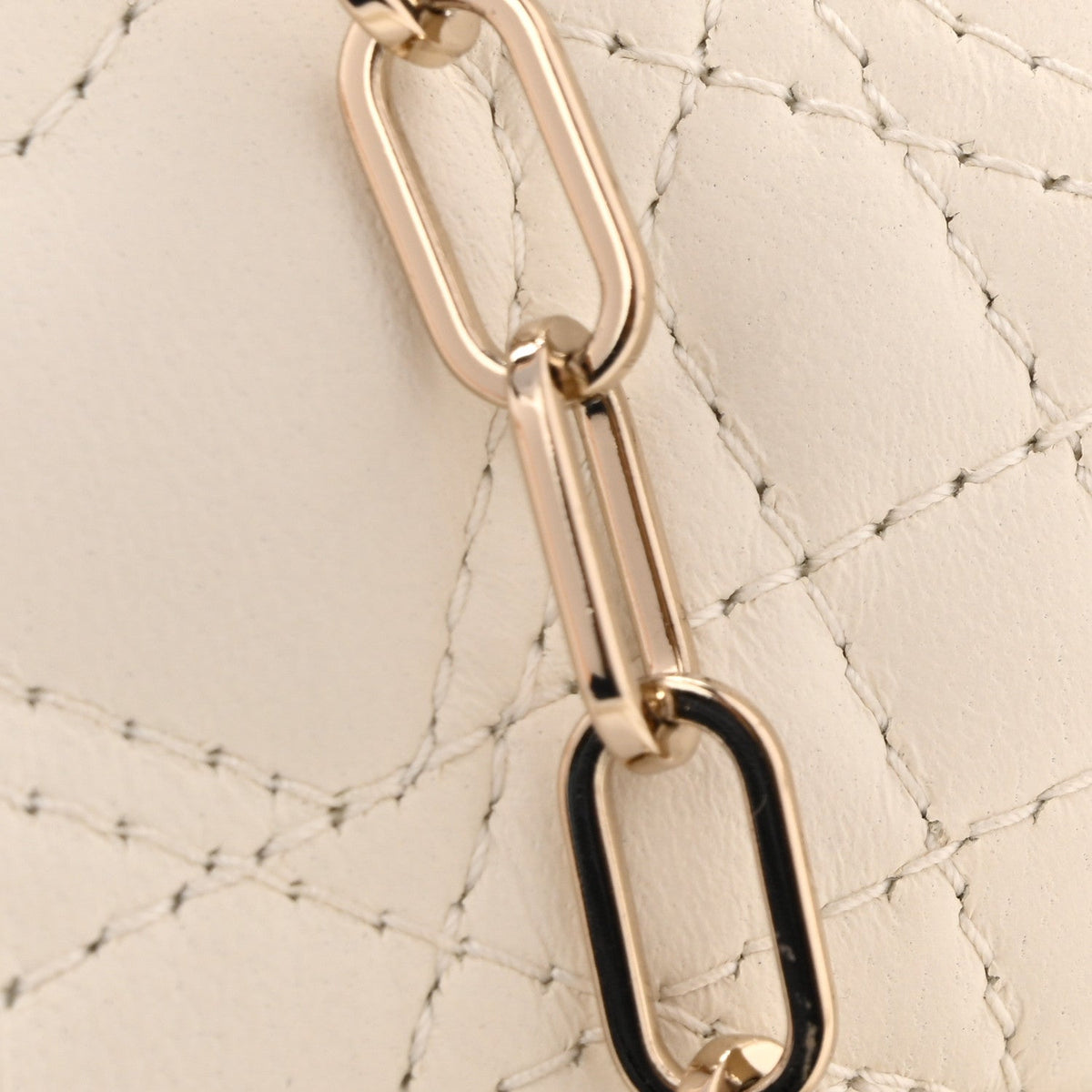 Lambskin Cannage Dioramour Micro Lady D-Joy Latte AT My store