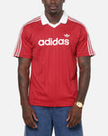 Best-Selling Adidas Drop Needle Pinstripe Jersey Red