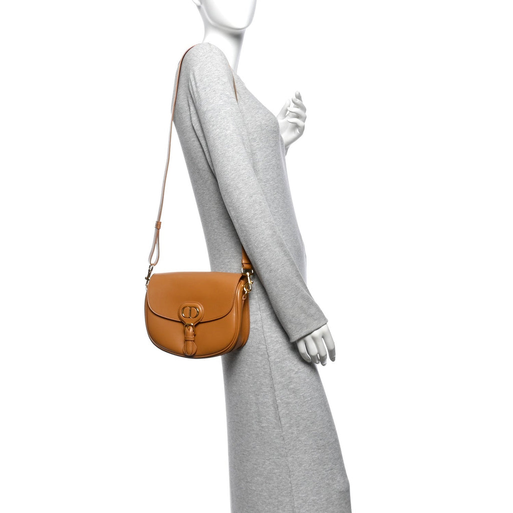 Box Calfskin Medium Bobby Flap Camel AT My store