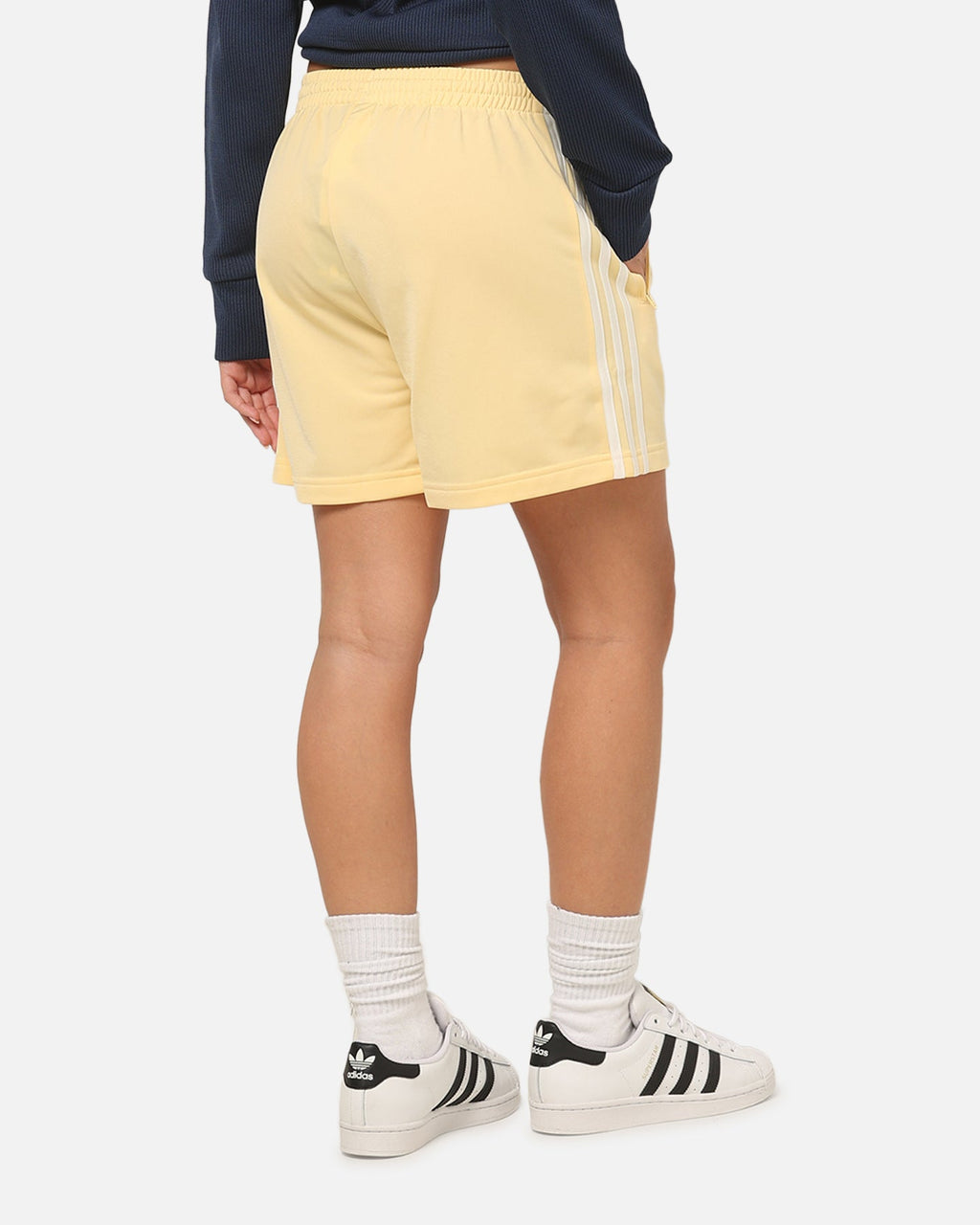 Best-Selling Adidas Women's Firebird Classic Shorts Yellow