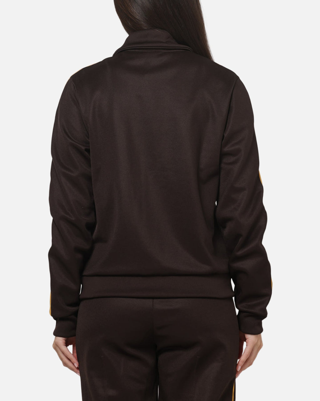 Best-Selling Adidas Women's Classic Track Top Brown/Yellow