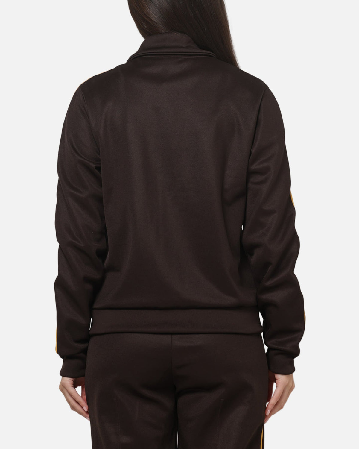 Best-Selling Adidas Women's Classic Track Top Brown/Yellow