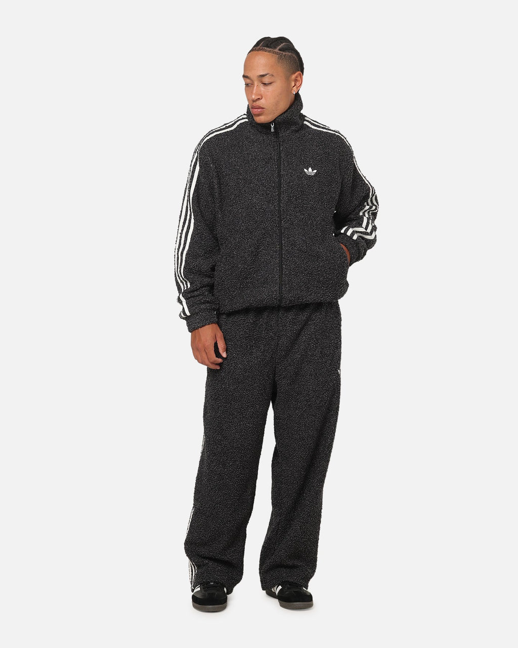 Best-Selling Adidas Boucle Firebird Track Pant Black