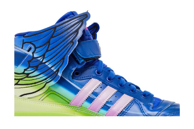 adidas Forum Motorsport Wings 4.0 Jeremy Scott Blue Gradient dealsale365