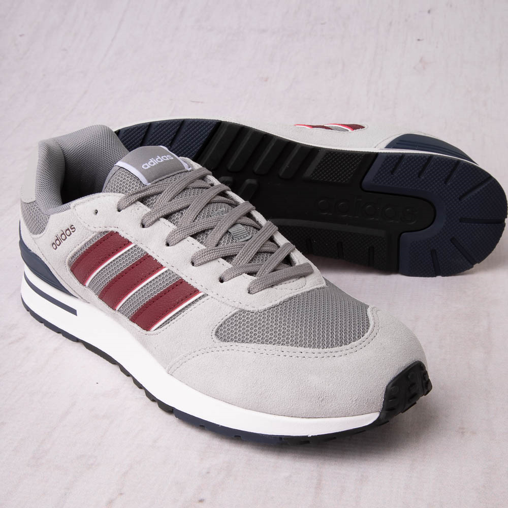 New Arrival Adidas Original RUN 80S  Men - GREY/BURGUNDY/NAVY WHITE
